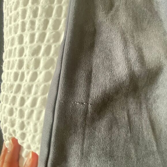 Zana di Vintage Y2K Women's Grey High Waist Stretch Wide Leg Pant Size 11 - Picture 6 of 9